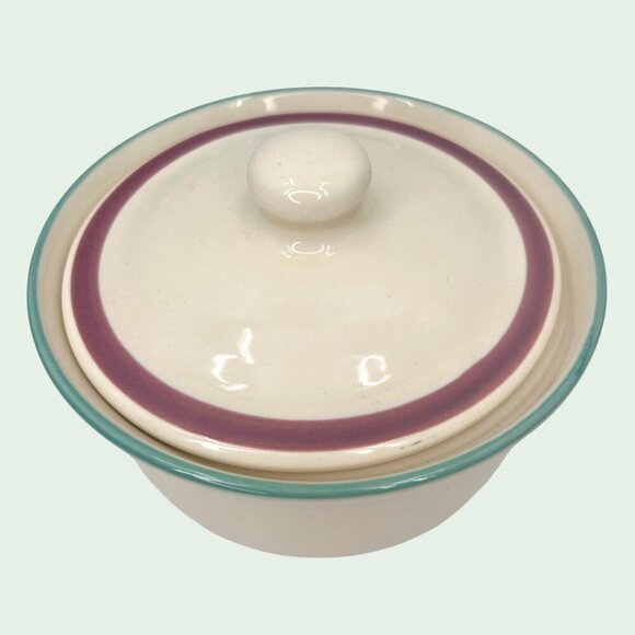 PFALTZGRAFF JUNIPER 2 CUP 16 OZ CASSEROLE BUTTER DISH W/ LID - Picture 3 of 8